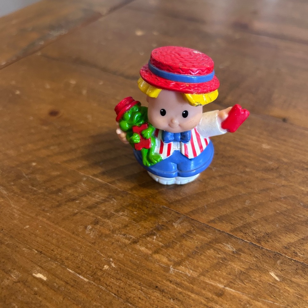 Fisher Price Little People circus ticket master Eddie as is